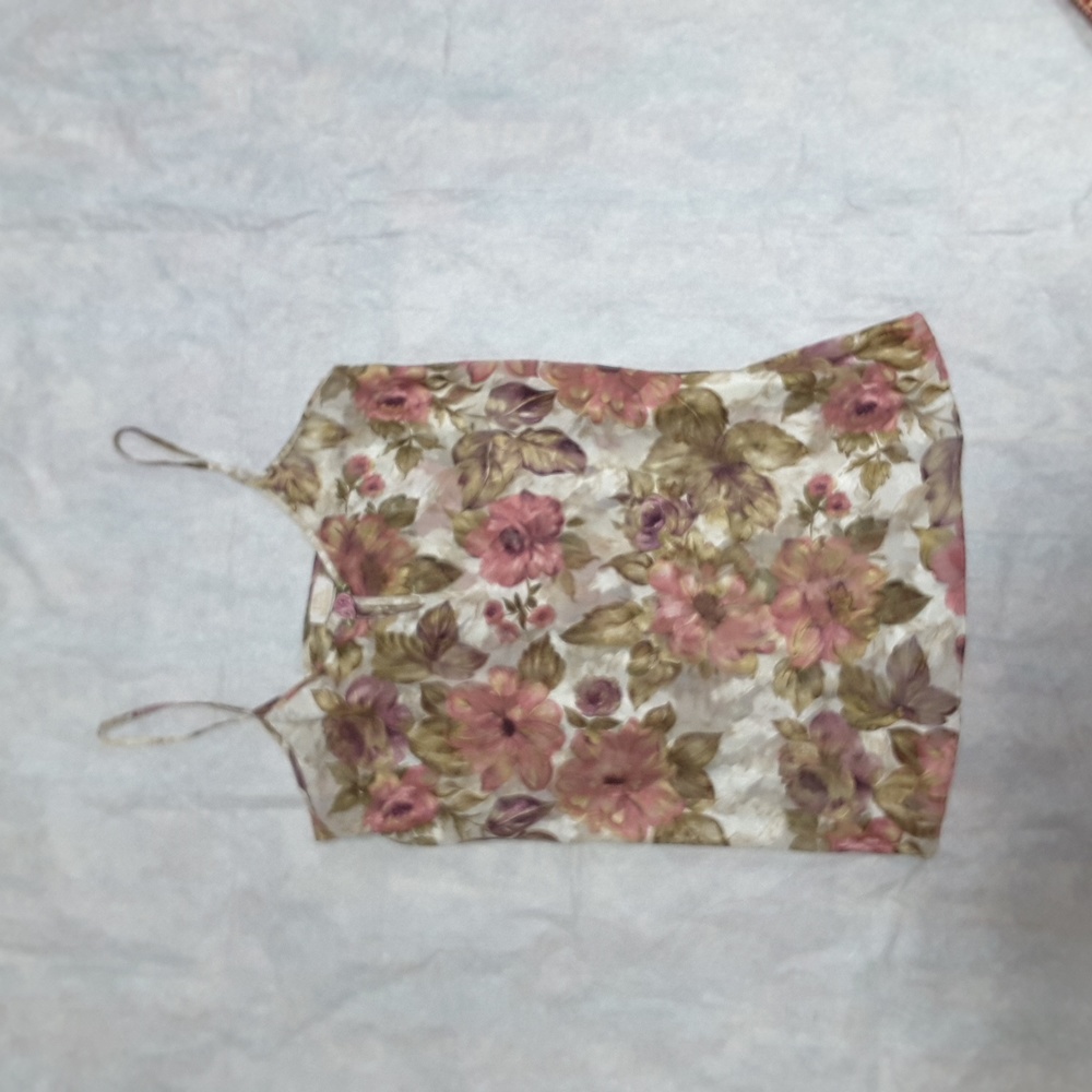 L A Intimates Floral Chemise